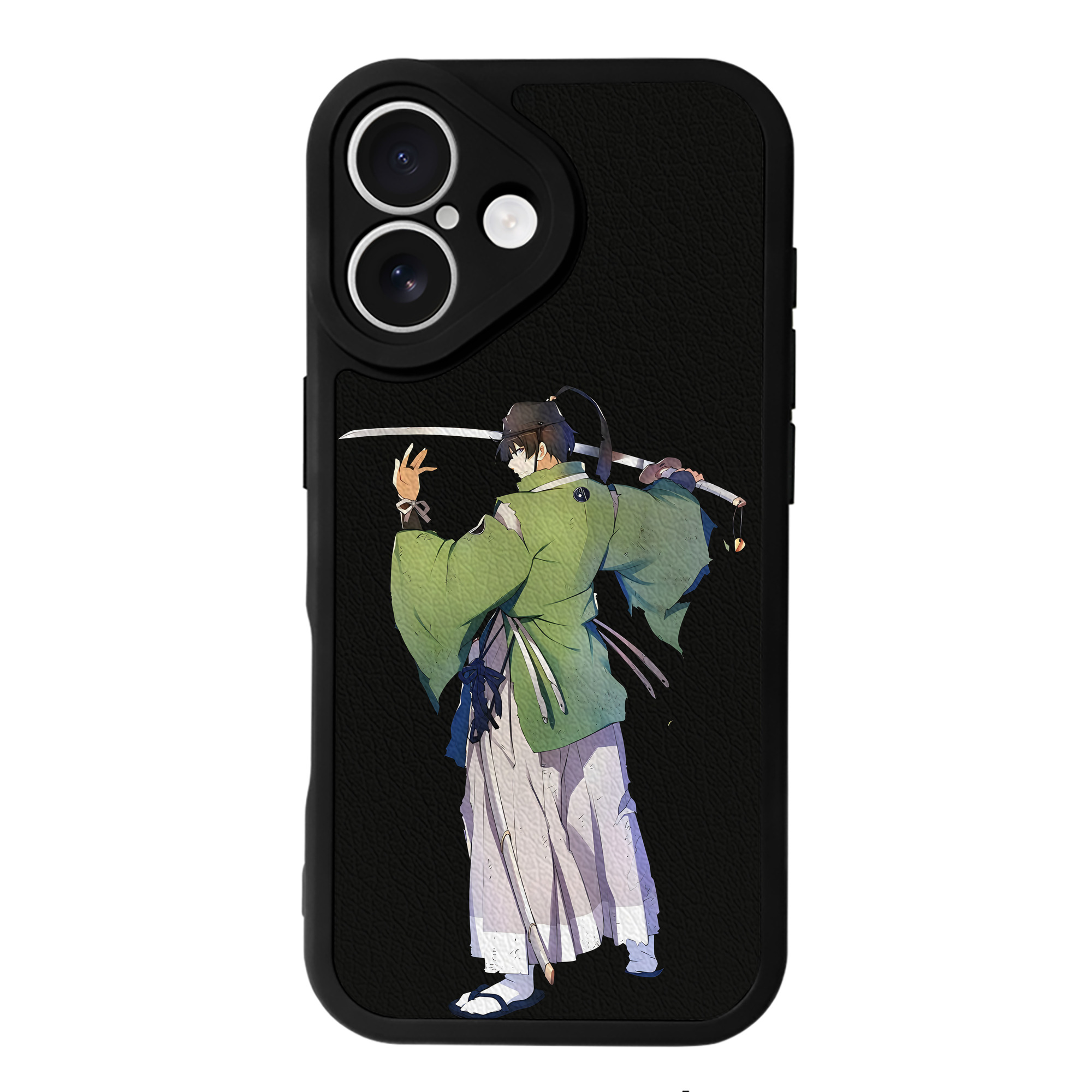 （画像用） 刀剣乱舞 Touken Ranbu 【iPhone 16シリーズ対応】シリコンスマホケース（レザー調） 材質：シリコン